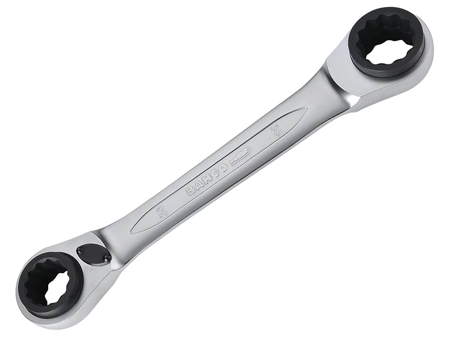 BAHCO バーコ Ratchet bination nc RM-24 1827 Bahco S4RM-30-36 30-32/34-36 mm Quadruple Ratchet Wrench Set